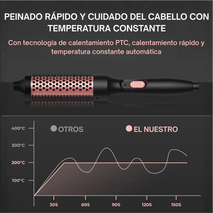 Cepillo Moldeador 3 en 1